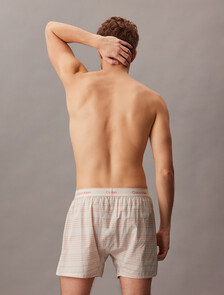 Cotton Poplin Traditional Boxers, 19472 JOTTER PLAID+CHALK, hi-res