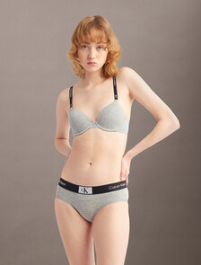 CALVIN KLEIN 1996 低腰內褲, Grey Heather, hi-res