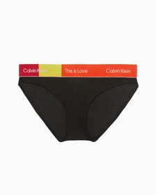 Pride Color Block Bikini, Black, hi-res