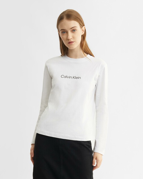 CK STANDARDS BOXY LONG SLEEVE TEE