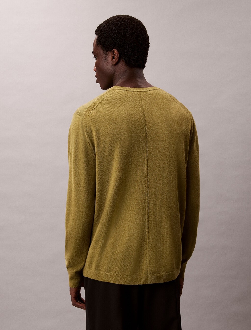 Merino Wool Classic Sweater, Cedar, hi-res