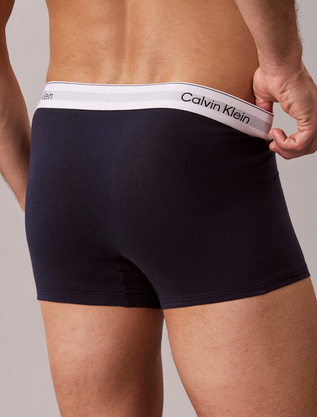 Icon Cotton Stretch Trunks 3 Pack, Snow Heather/Pear Sorbet/Shoreline, hi-res