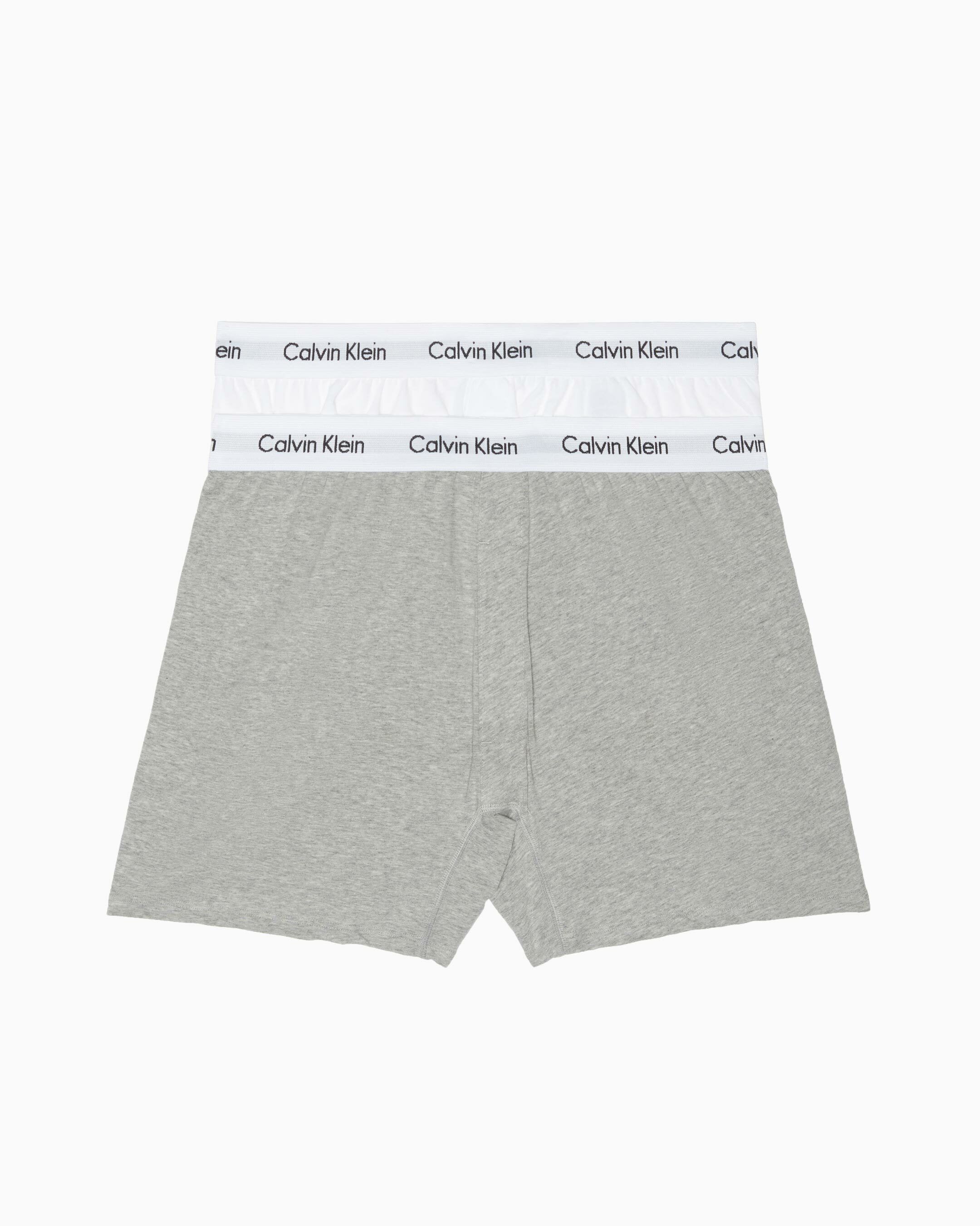 Calvin klein grey boxers hot sale