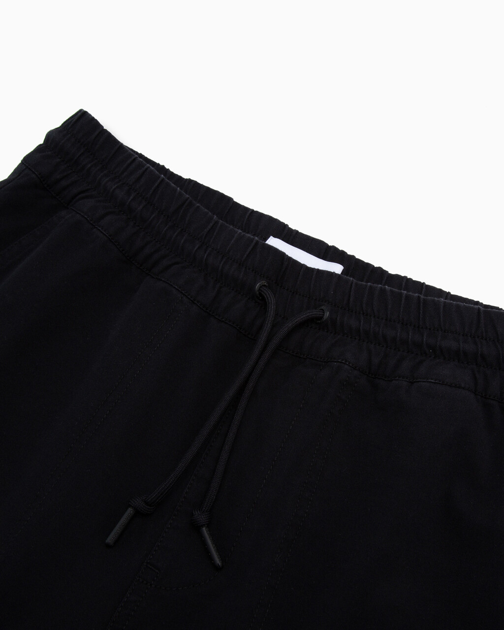 90S 直筒索繩斜紋棉質長褲, Ck Black, hi-res