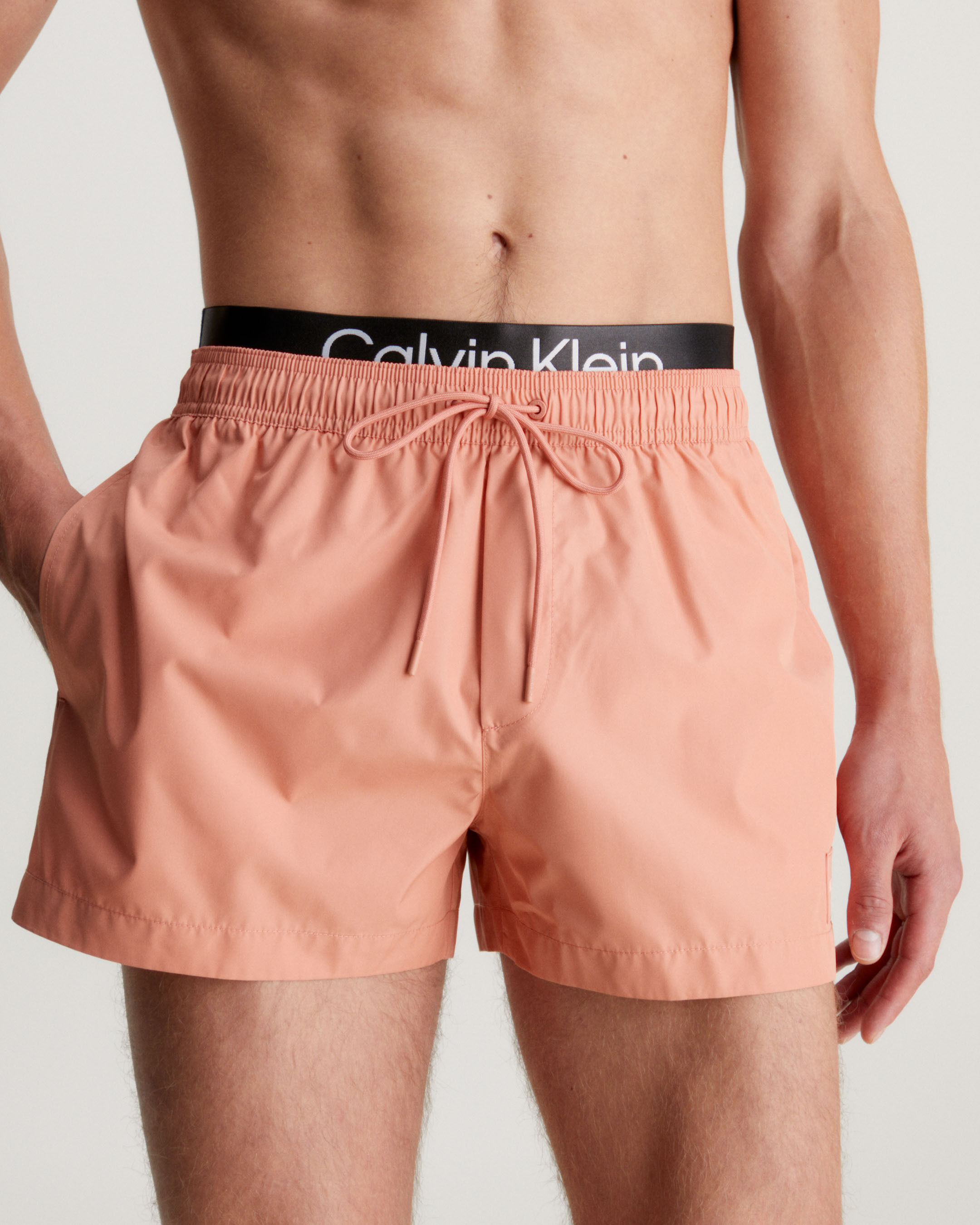 Calvin klein pink swim shorts new arrivals