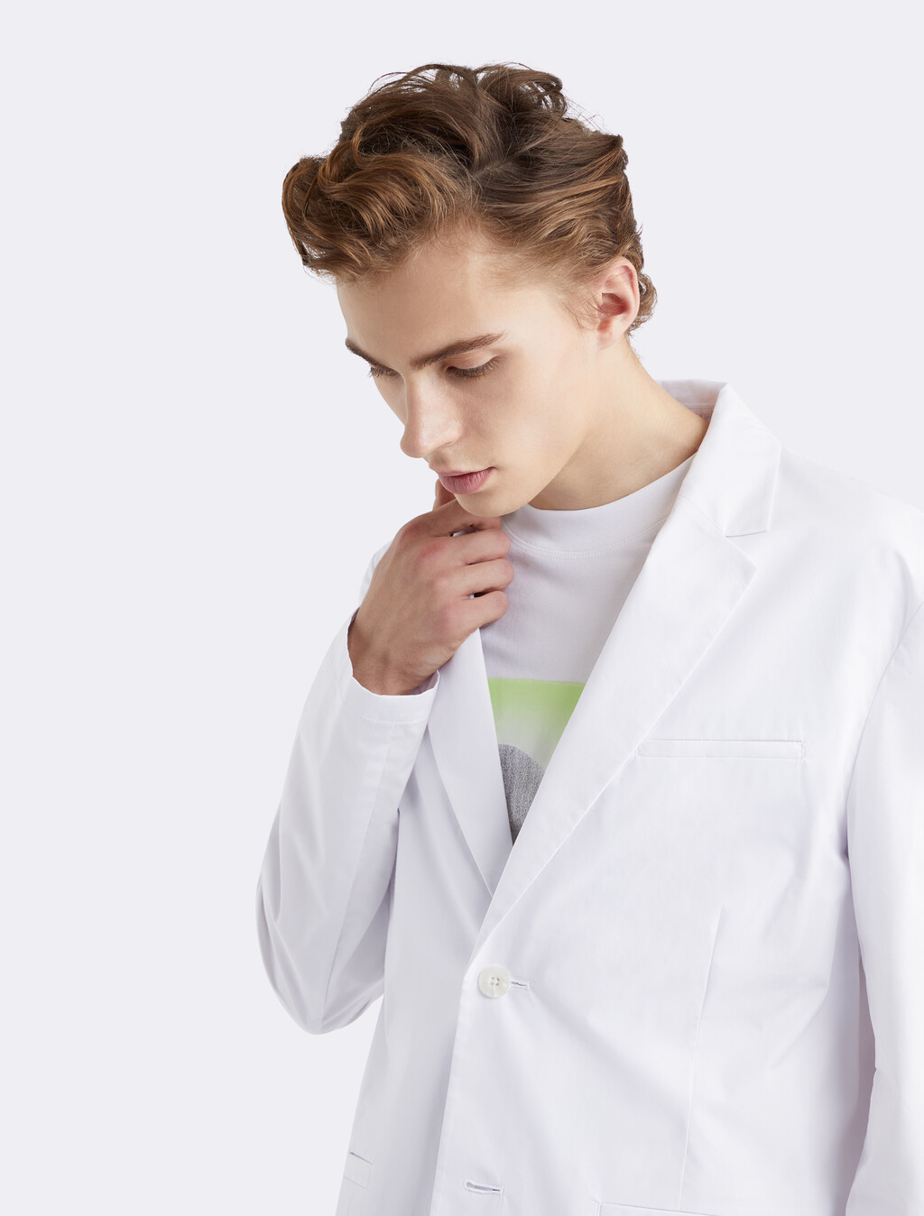 Sensual Tailoring 西裝外套, Nimbus Cloud, hi-res