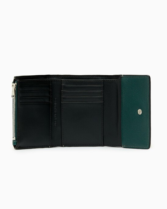 MINIMAL MONOGRAM MEDIUM TRIFOLD WALLET