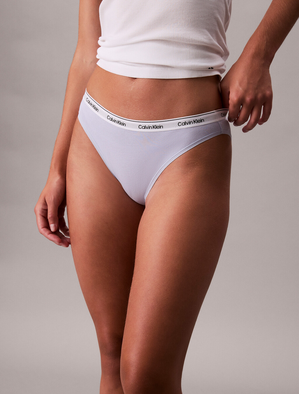 Modern Logo Bikini Briefs, Casual Blue, hi-res