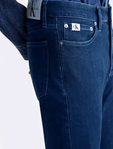 37.5 雙彈力修身牛仔褲, 061B DARK BLUE, hi-res