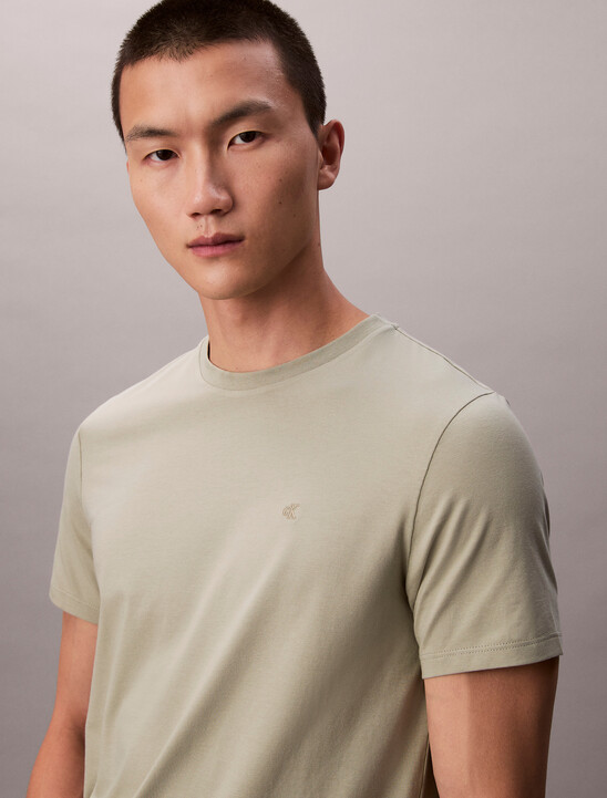 Stretch Cotton Slim Tee