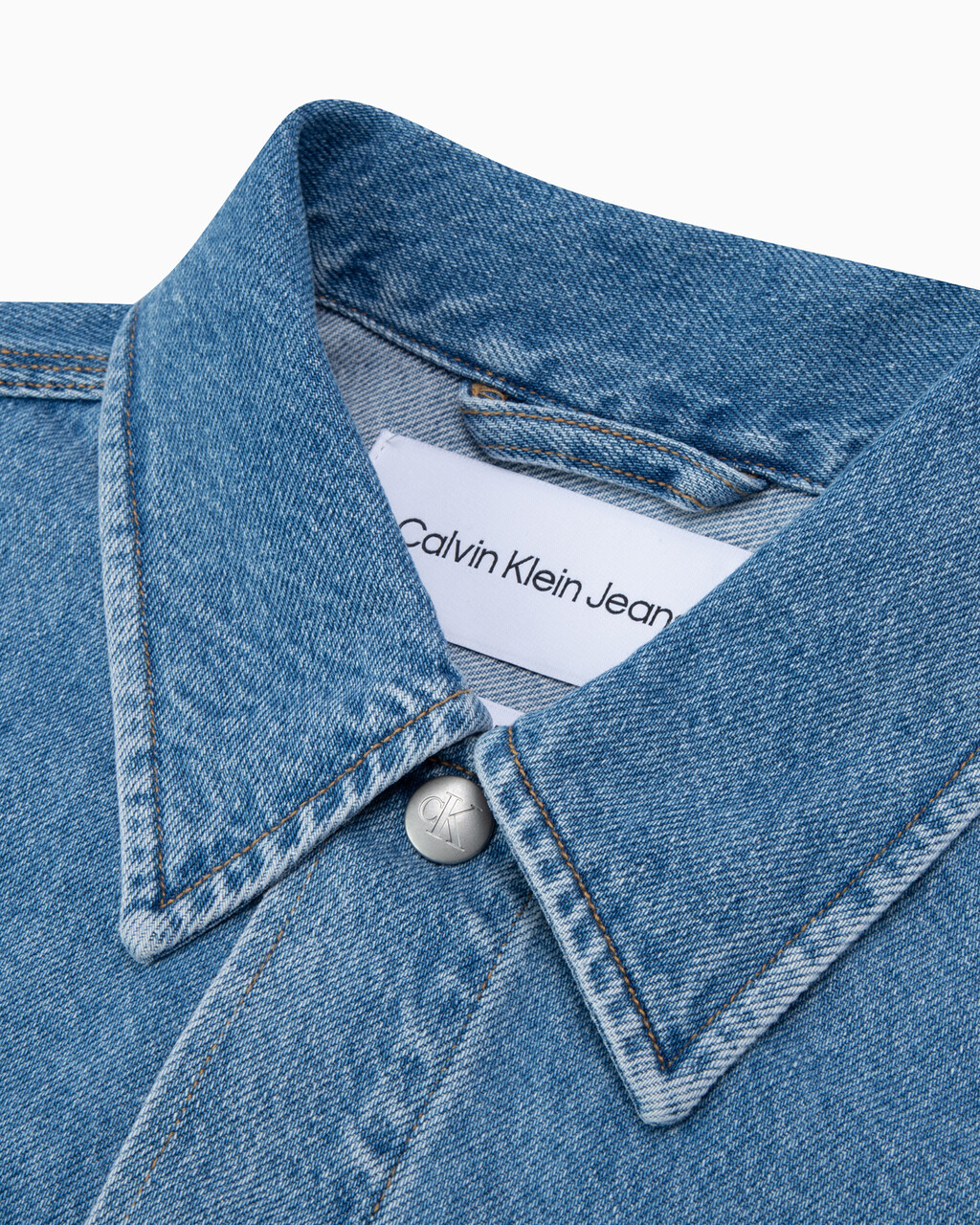 Boxy Utility Denim Shirt Jacket, LIGHT BLUE, hi-res