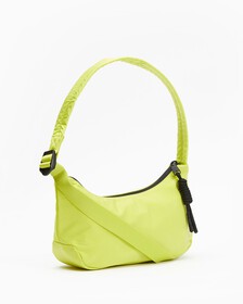 PRIDE CAPSULE CRESCENT SHOULDER BAG, LEMON LIME, hi-res
