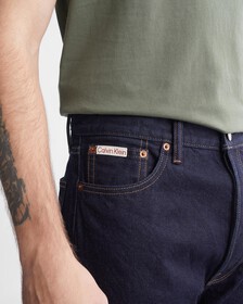 Classic Straight Selvedged Jeans, CK RAW SELVEDGE, hi-res