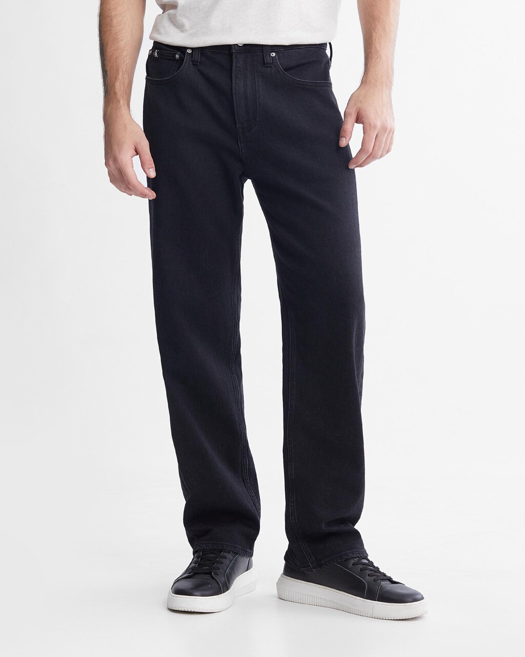 90s Straight Jeans, Denim Black, hi-res