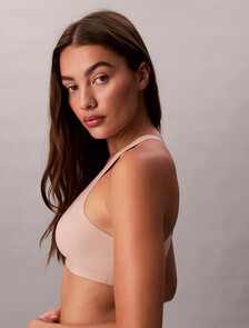 Lightly Lined Racerback Bralette - Invisibles, Cedar, hi-res