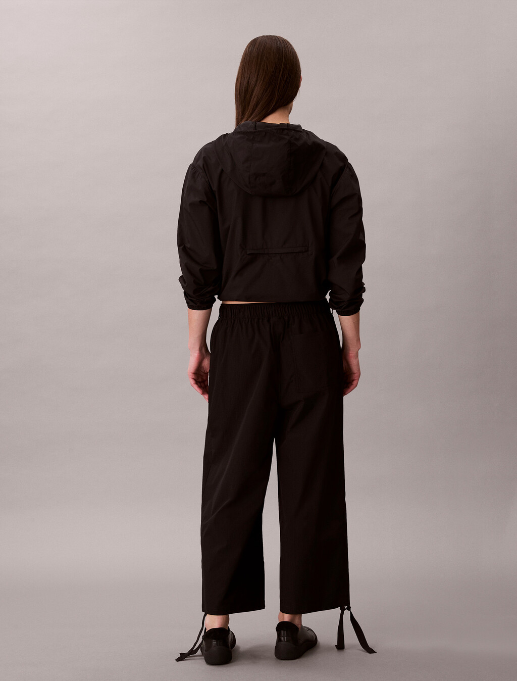 Commuter 七分工裝長褲, Black, hi-res