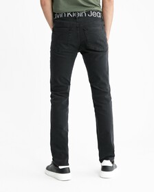 超彈力修身牛仔褲, Denim Black, hi-res