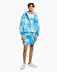Cloud Print Nylon Windbreaker, Summer Splash Aop, hi-res
