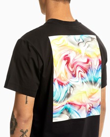 PRIDE BOX PRINT RELAXED TEE, Ck Black, hi-res