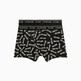 Black Inked Logo Print Black