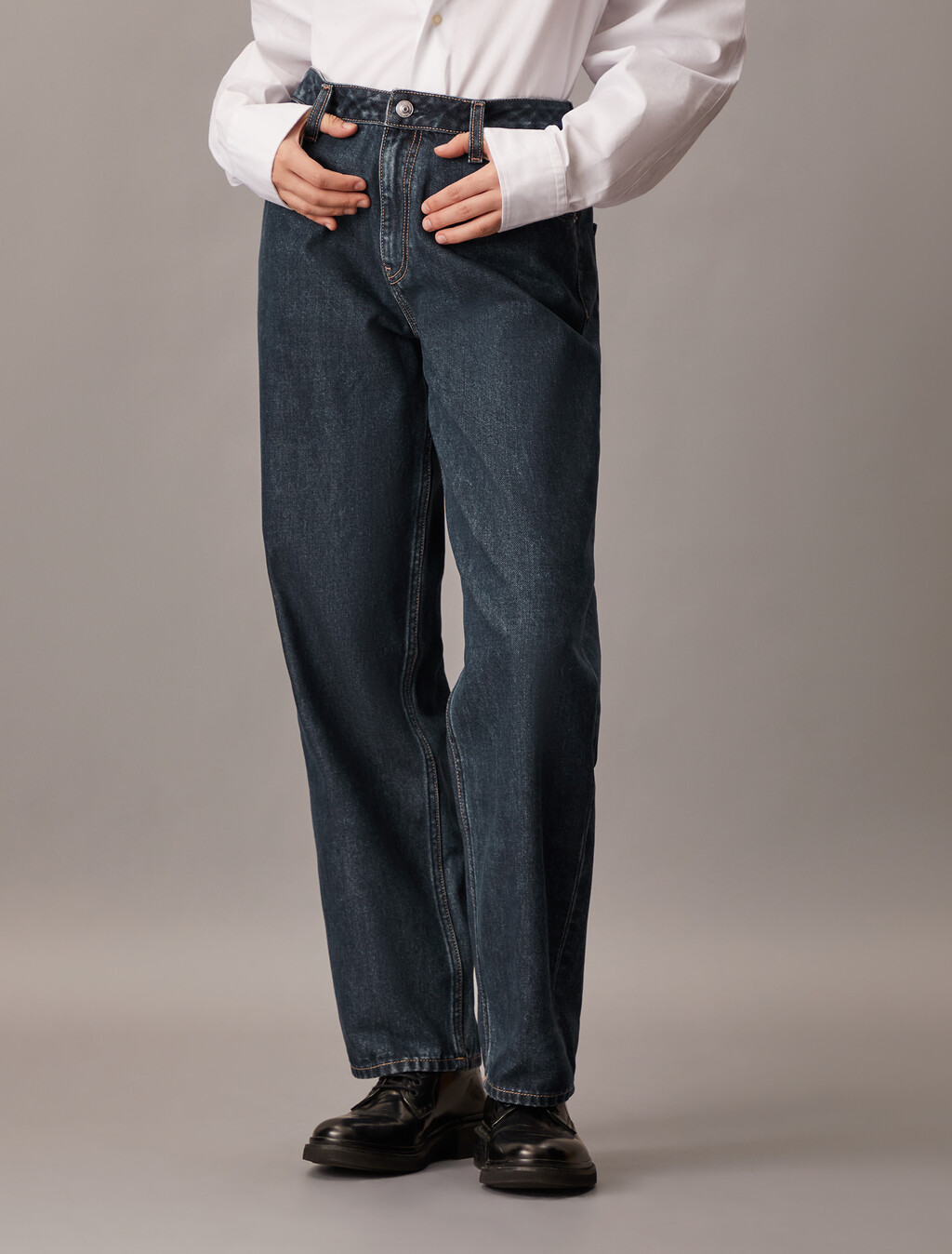 90s Straight Jeans, Denim Dark, hi-res