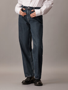90s Straight Jeans, Denim Dark, hi-res