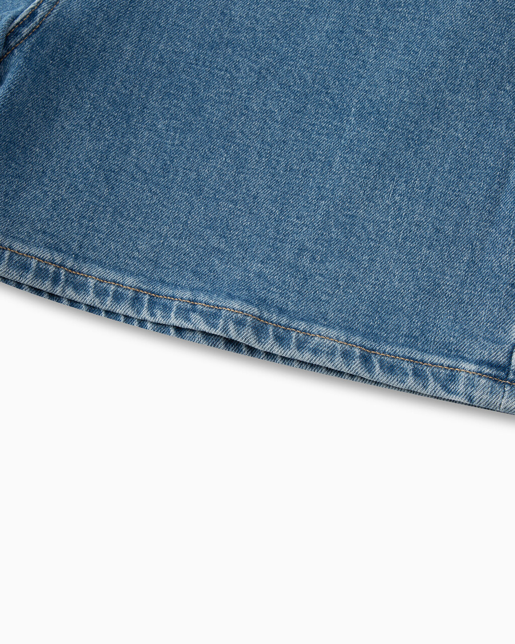 RECONSIDERED 牛仔短褲, Mid Stone Blue, hi-res