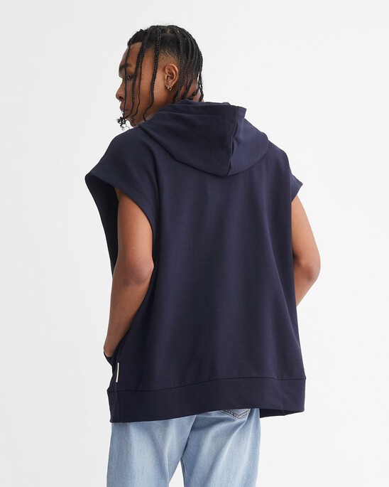 KHAKIS SLEEVELESS HOODIE