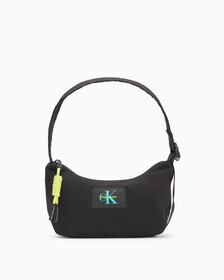 PRIDE CAPSULE CRESCENT 單肩手袋, BLACK, hi-res