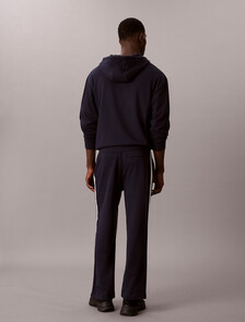 棉質混紡毛圈布束口運動褲, Shoreline, hi-res