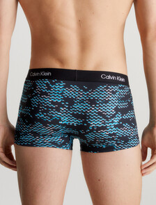 CALVIN KLEIN 96 超細纖維低腰內褲, BLACK PRINT/BLK, hi-res