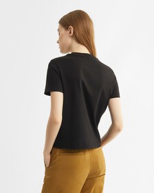 HYBRID COMFORT CENSORED MONOGRAM 封條標誌 T 裇, Ck Black, hi-res