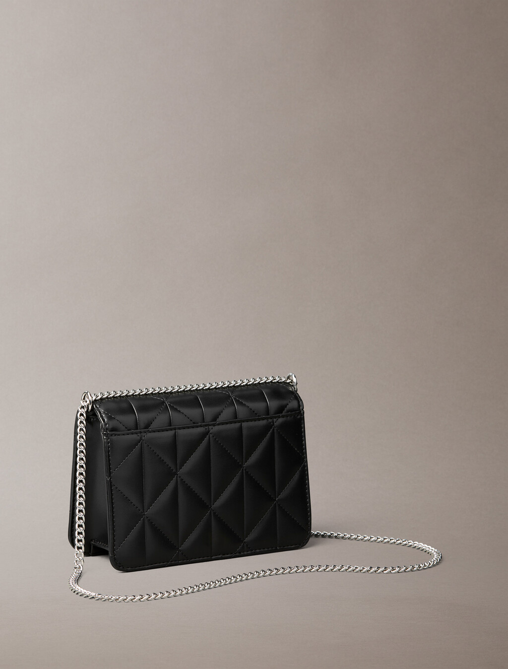 Quilted Emblem Logo Mini Bag, Black, hi-res