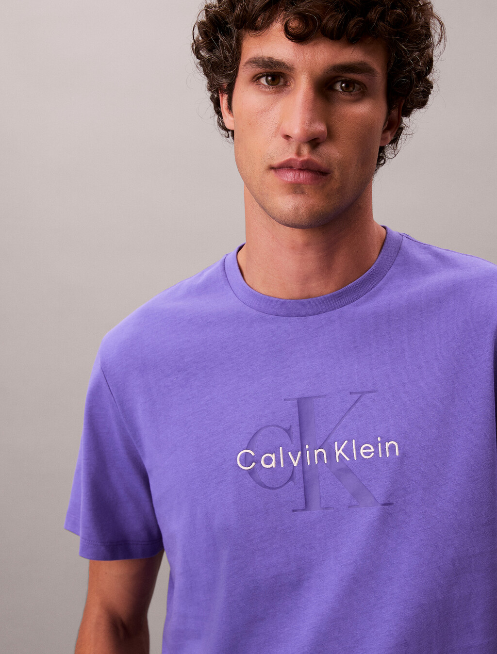 Monogram T-shirt, Purple Opulence, hi-res