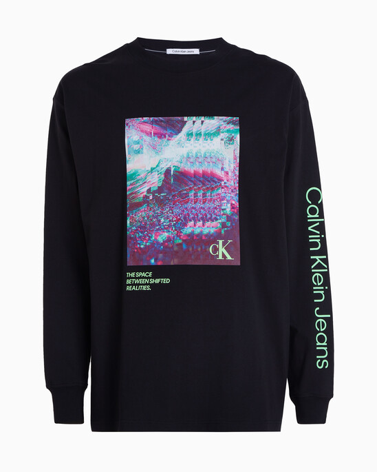Photo Print Long Sleeve T-Shirt