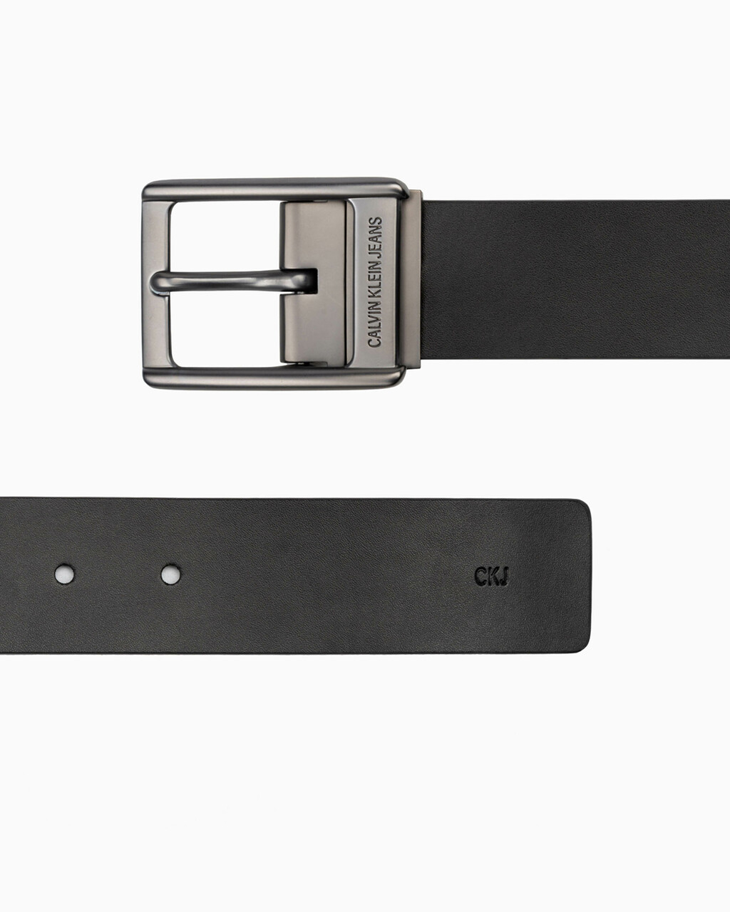 Reversible Belt 38mm, BLACK PRINT/ BL, hi-res