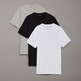 BLACK/GREY HEATHER/WHITE