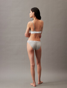 Modern Logo Bikini Briefs, Grey Heather, hi-res