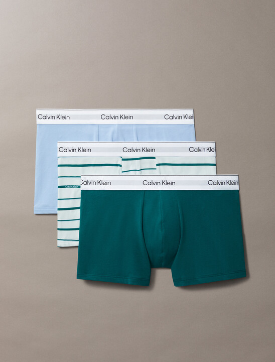Icon Cotton Stretch Trunks 3 Pack