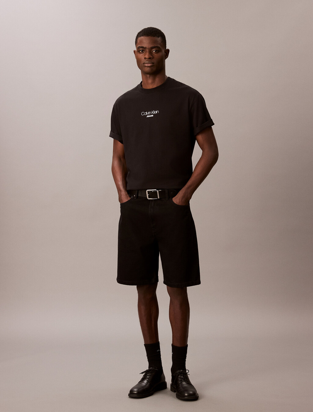 Logo Graphic Relaxed T-Shirt, Black, hi-res