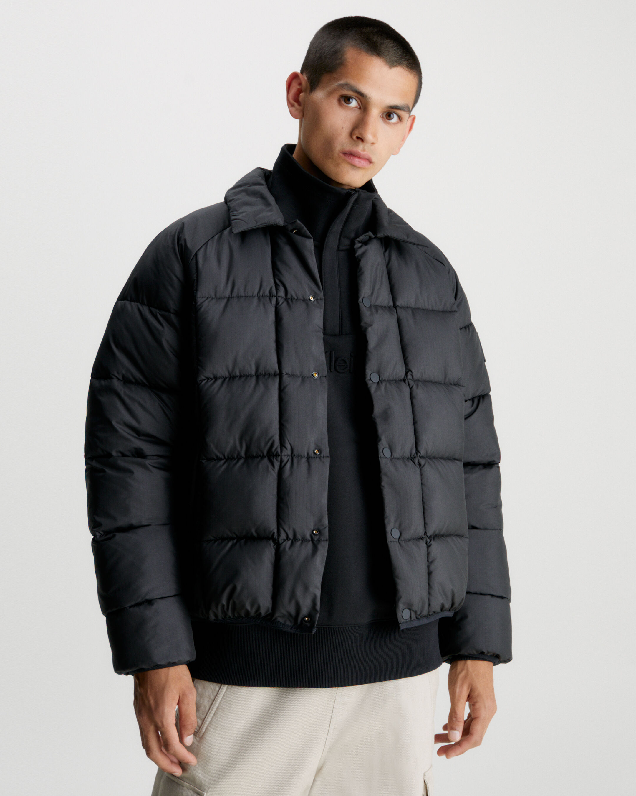 Calvin klein discount shirt jacket