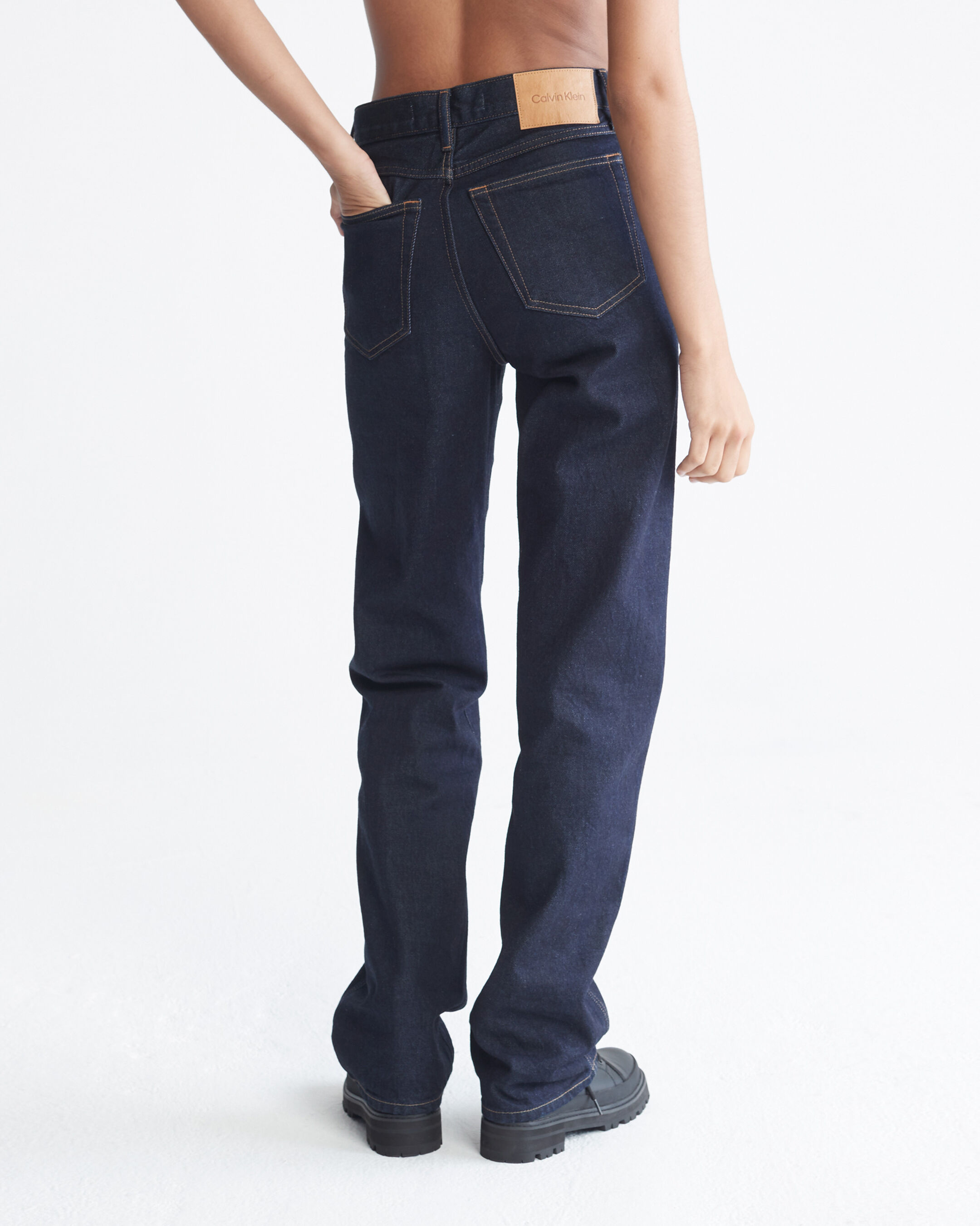 Calvin klein straight leg jeans store