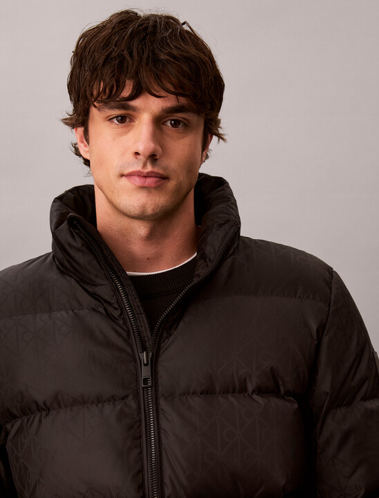 Logo Down Puffer Jacket