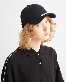 超輕有機棉棒球帽, Black, hi-res