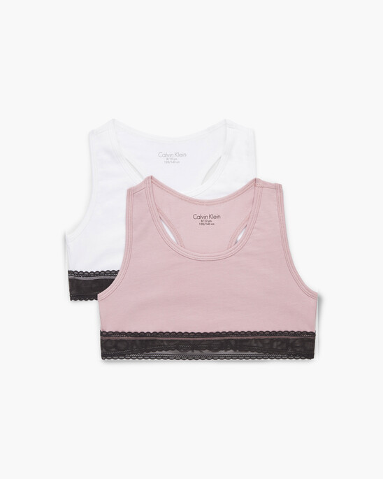 女童 2 件裝 CK ONE 無鋼圈胸圍