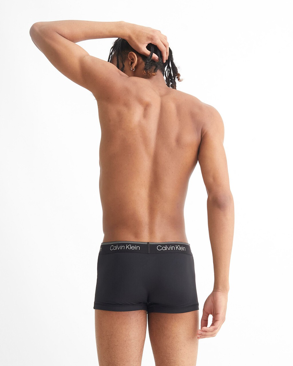 Athletic Micro Low Rise Trunks, Black, hi-res