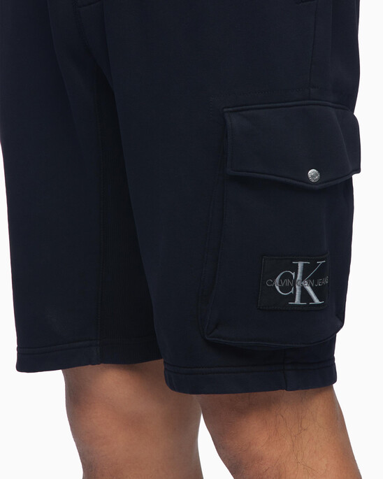 Organic Cotton Monogram Badge 運動短褲