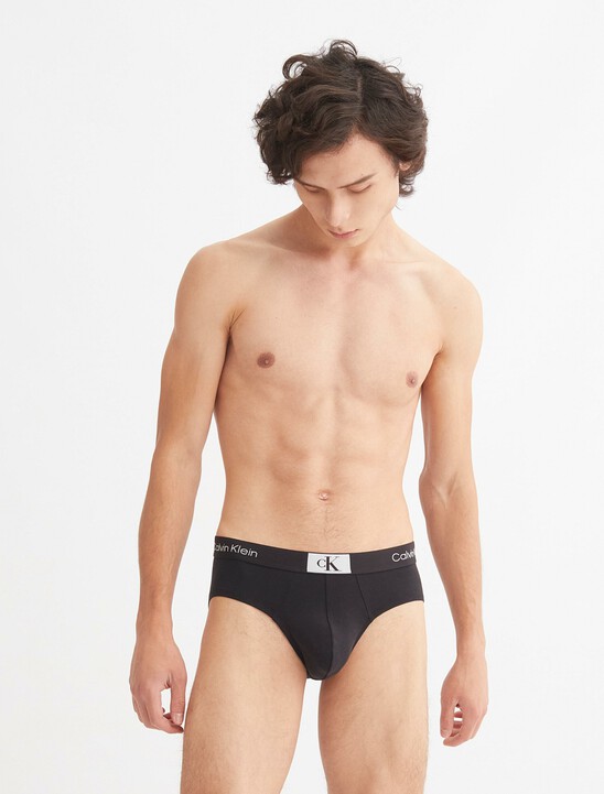 CALVIN KLEIN 1996 棉質低腰三角內褲