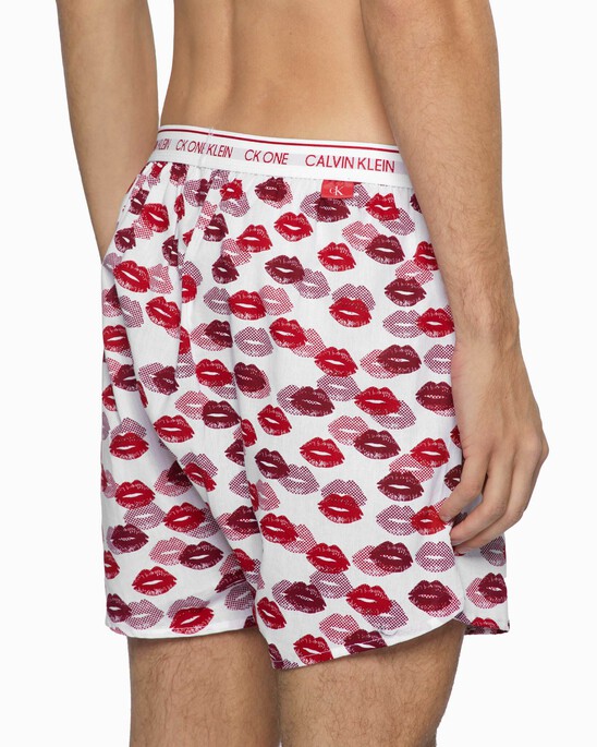 CK ONE ALL OVER LIP PRINT BOXERS