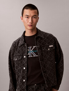 Monologo Graphic Relaxed T-Shirt, Black, hi-res